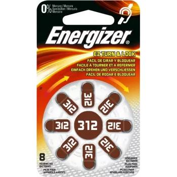 Energizer Battery zinc 312/8 gab. Burbuļa iepakojums (639088)