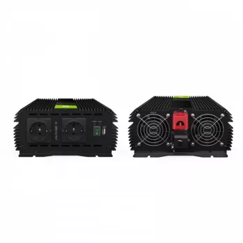 Strāvas pārveidotājs zaļa Cell INVGC12 Auto 3000 W melns