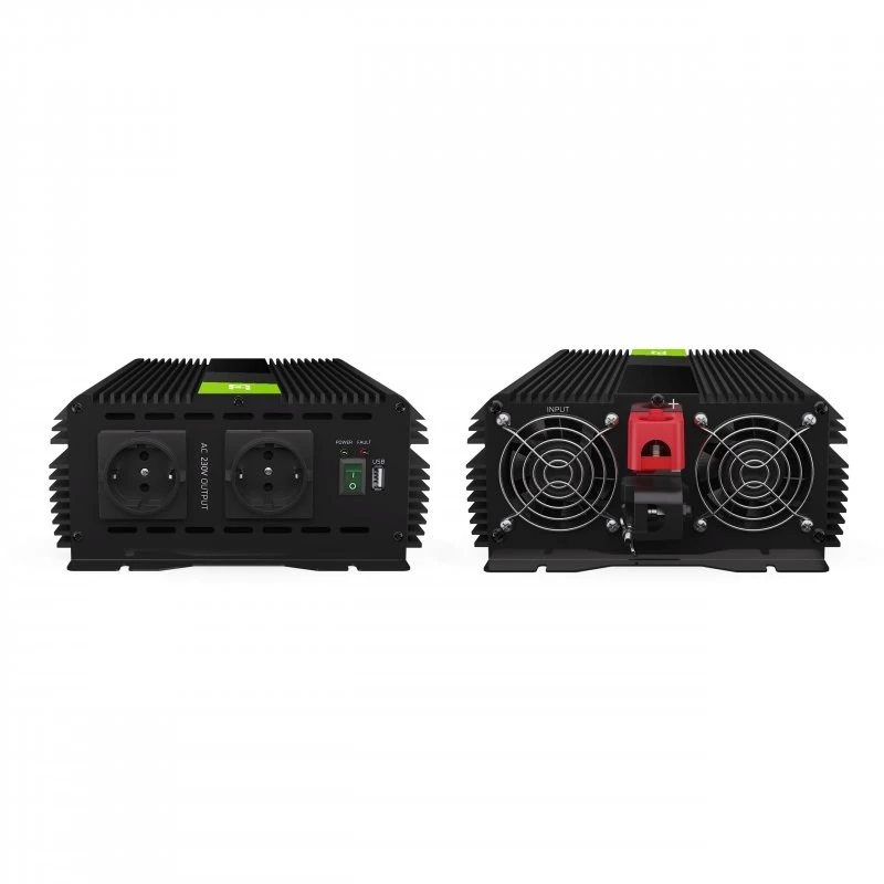 Strāvas pārveidotājs zaļa Cell INVGC12 Auto 3000 W melns