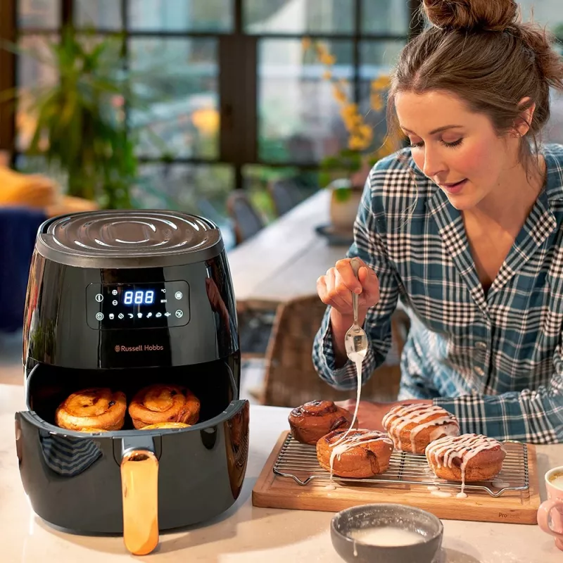 Russell Hobbs Airfryer Satisfry XL 5l melns 26510-56 2651056 (26510-56)