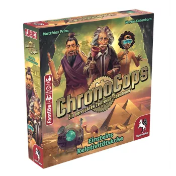 ChronoCops - Einsteina relativitātes krīze, galda spēle