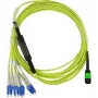 BlueOptics F5-UPG-QSFP4X10LR-5M-BO InfiniBand optiskās šķiedras kabelis MTP 4x LC 5m