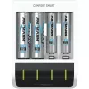 Bateriju lādētājs Ansmann Comfort Smart mājsaimniecības baterijām USB