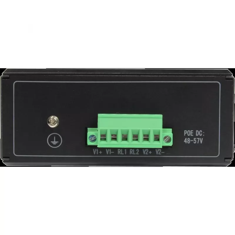 Pārvaldīts industriālais PoE slēdzis ALLNET ALL-SGI8106PMJ ar 4 PoE + 2 augšupsaites portiem