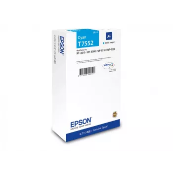 Tintes kasetne Epson C13T75524N (Oriģināla, XL augstas ietilpības) Ciāna WF-8XXX sērijai