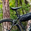 Rockbros WD795 melns salokāms velosipēda slēdzene ar atslēgu