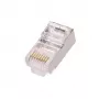 Tīkla kabelis Extralink RJ45 Savienotājs CAT5E FTP RJ45 8P8C Caurspīdīgs