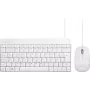 Perixx PERIDUO-212 tastatūra un pele komplektā USB vācu balts (PERIDUO-212 DE W)