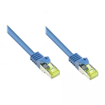 Good Connections komutācijas kabelis vīr. Cat.7 neapstrādāts kabelis zils 0,15 m