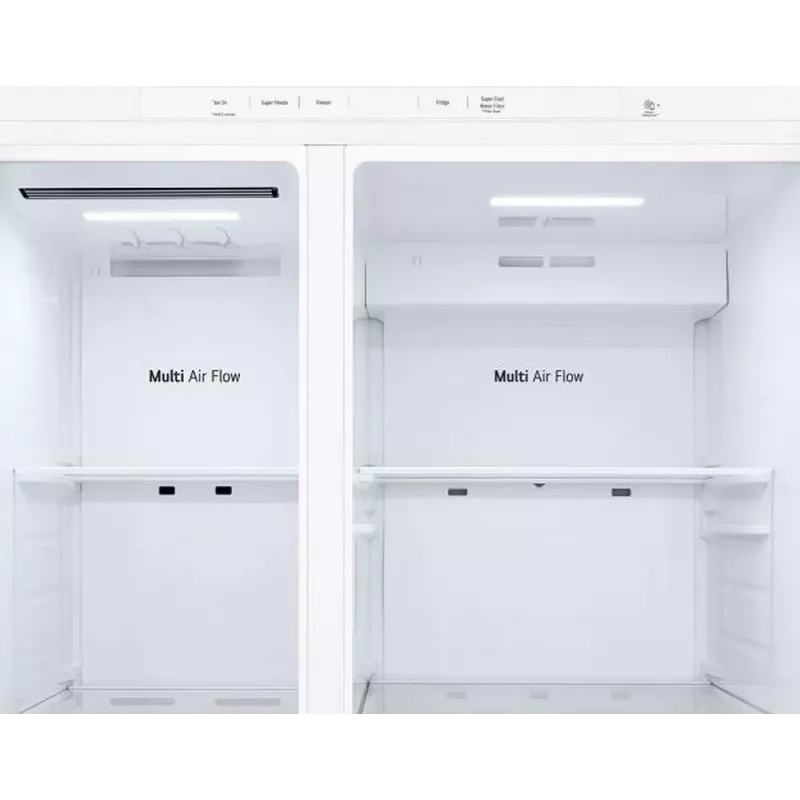 LG GSLC40SWPE sānu blakus ledusskapis Brīvi stāvošs 638 L Balts