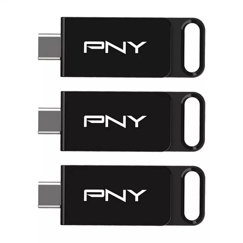 USB zibatmiņa PNY Elite 128 GB USB Type-C 3.2 Gen 1 (3.1 Gen 1) melna
