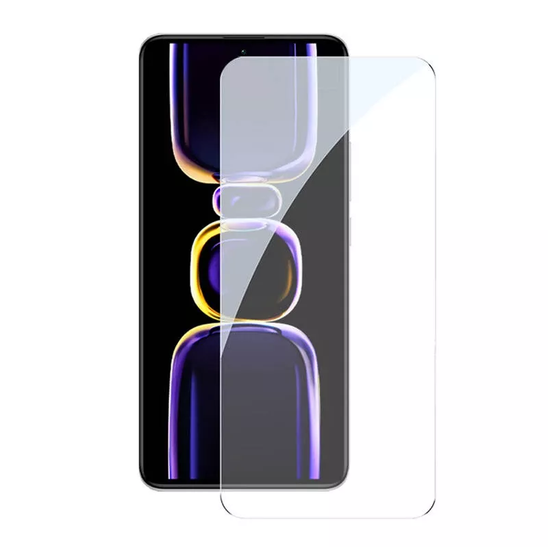Rūdīta stikla ekrāna aizsargs Baseus Redmi K60 / K60 Pro, 0,3 mm biezums