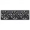 360mm ARGB PWM radiatora ventilatora komplekts Jonsbo ZA-360 (melns)