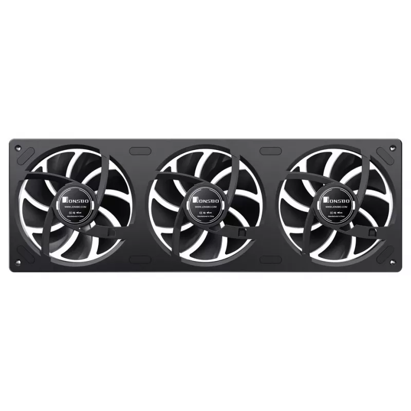 360mm ARGB PWM radiatora ventilatora komplekts Jonsbo ZA-360 (melns)