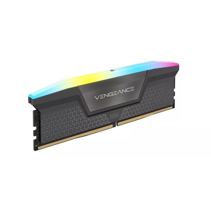CORSAIR VENGEANCE RGB DDR5 32GB (2x16GB) 6000 MT/s CL38 atmiņas komplekts