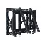 Fiksēts stiprinājums Edbak VWPOP95-P video sienas displeja stiprinājums 130 kg 95 collas