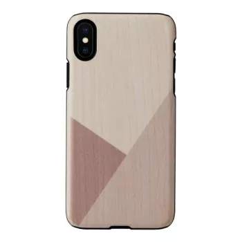 Viedtālruņa maciņš man and wood iPhone X/XS — tulip Melns