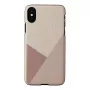 Viedtālruņa maciņš man and wood iPhone X/XS — tulip Melns