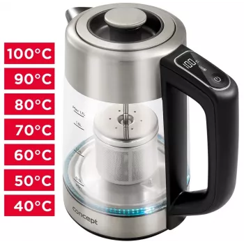 Tējkanna stikla RK4190