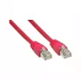 Tīkla kabelis Alcasa Cat. 6 S/FTP 5m sarkans