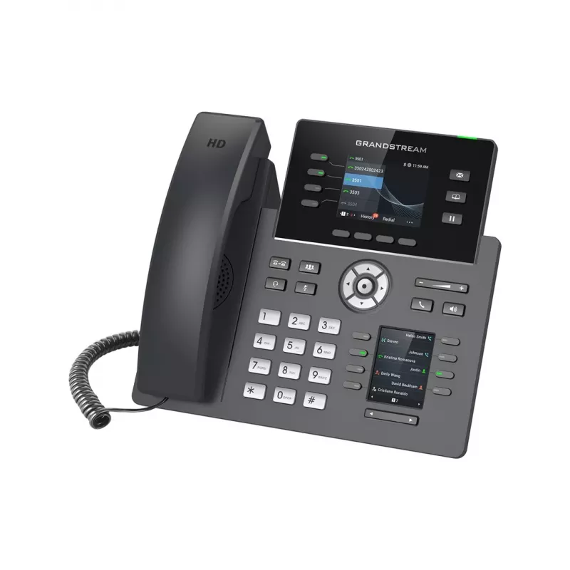 IP telefons Grandstream Networks GRP2614 Melns