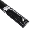 Iekštelpu TV antena MACLEAN MCTV-930 — DVB-T, VHF 87.5–230 MHz, UHF 470–790 MHz, VHF 26 dB / UHF 28 dB, 75 Ω, melna