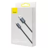 Baseus Crystal Shine kabelis USB uz Lightning, 2.4A, 1.2m (melns)