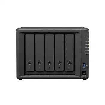 Synology DiskStation DS1525+ NAS/serveris Ryzen Embedded V1500B 8 GB DDR4 0 TB Melns