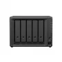 Synology DiskStation DS1525+ NAS/serveris Ryzen Embedded V1500B 8 GB DDR4 0 TB Melns