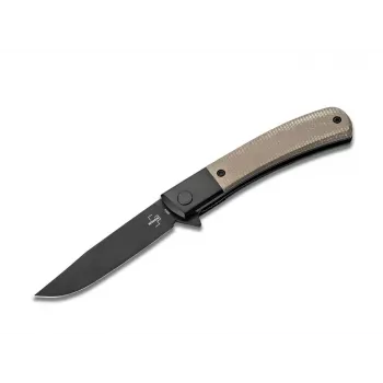 Saliekamais nazis BOKER PLUS Modern Gentleman 01BO931 — salokāms asmens, tērauda rokturis