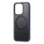 Phone case Baseus SkyRing 360° iPhone 14 Pro — violeta, tempered glass back, 360° ring stand, includes cleaning kit