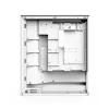 PC Case NZXT H7 Flow RGB Midi Tower balta — Tempered Glass, EATX, Front 3×120mm, USB-C