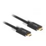 USB kabelis DeLOCK 83720 USB 3.2 Gen 2 1m USB C Melns
