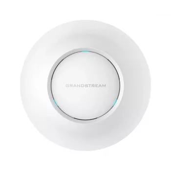 Grandstream GWN7605 802.11ac Wave-2 2x2 Wi-Fi Access Point MU-MIMO Beamforming 2x Gigabit 1.27Gbps PoE/PoE+ 100+ Clients iekštelpu Balts