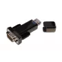 Microconnect USBADB9M kabeļa savienotāju pārveidotājs USB 2.0 seriālais melns