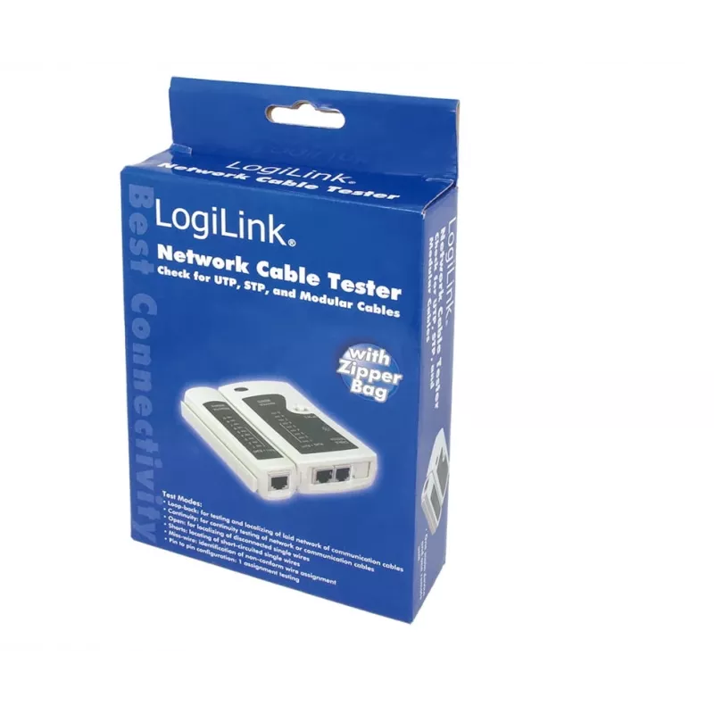 Kabeļu testētājs, LogiLink WZ0010, tīkla kabeļu testēšanas instruments
