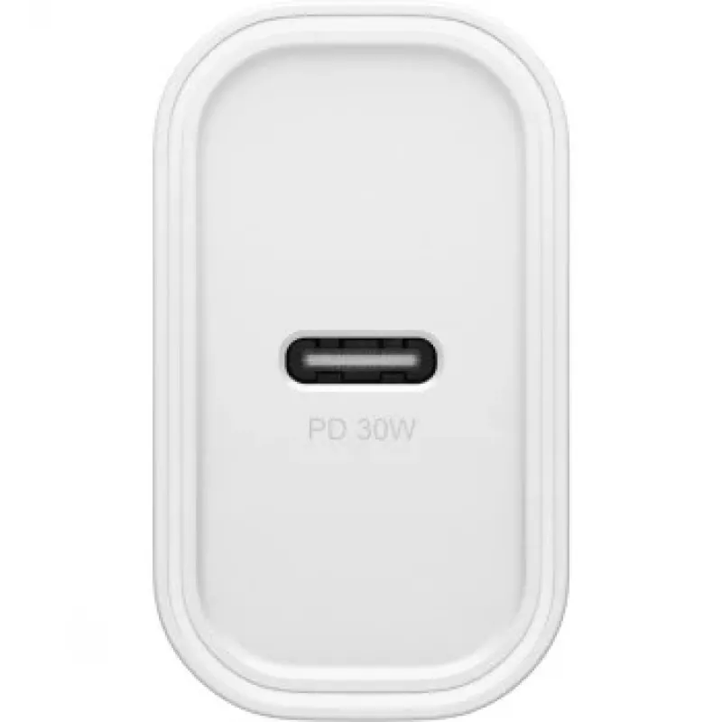 Sienas lādētājs OTTERBOX 30W USB-C PD Balts — 30W jauda, viens USB‑C ports
