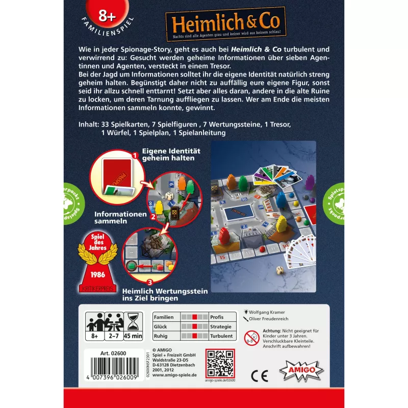Heimlich & Co., galda spēle