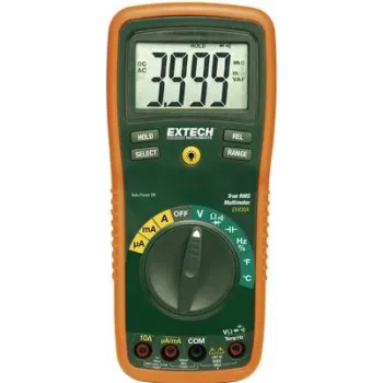 EXTECH Digitālais rokas multimetrs EX430 CAT II 1000 V, CAT III 600 V Displejs (skaitītāji): 4000 (EX430)