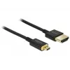 HDMI kabelis DeLOCK HDMI-A/HDMI Micro-D 3 m