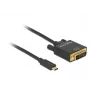 USB-C uz DVI adapteris DeLOCK 1m 85320