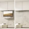 Maclean elektriskais griestu/grīdas stiprinājums, izbīdāms, 43''-88'', VESA 600x400, maks. 60kg, 100-240V AC, 50/60Hz