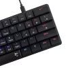 Mehāniskā tastatūra White Shark Nagamaki GK-006131 melna ar US izkārtojumu, Brown slēdži