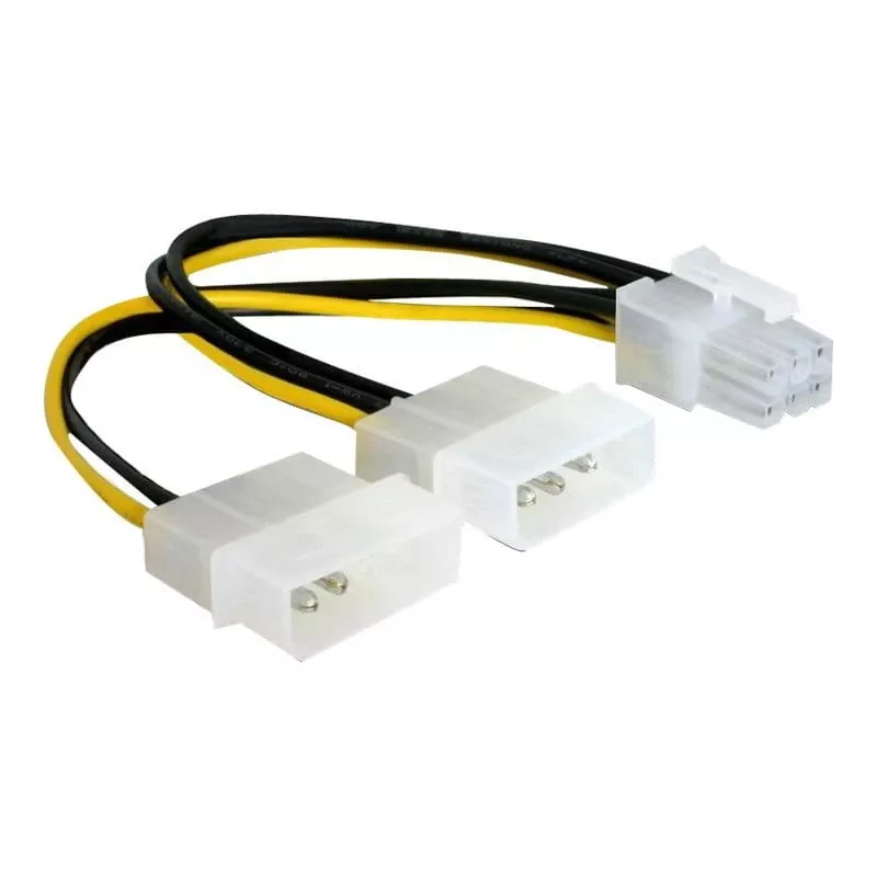 PCI Express kartes strāvas kabelis DeLOCK 82315 0.15 m