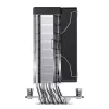 CPU dzesētājs Jonsbo CR-1000 V2 PRO ARGB melns ar 120 mm ventilatoru