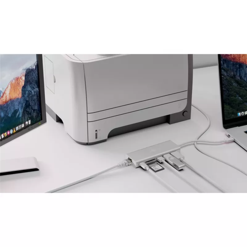 Wentronic goobay - Docking stacija - (USB-C) - 10Mb LAN (76788)