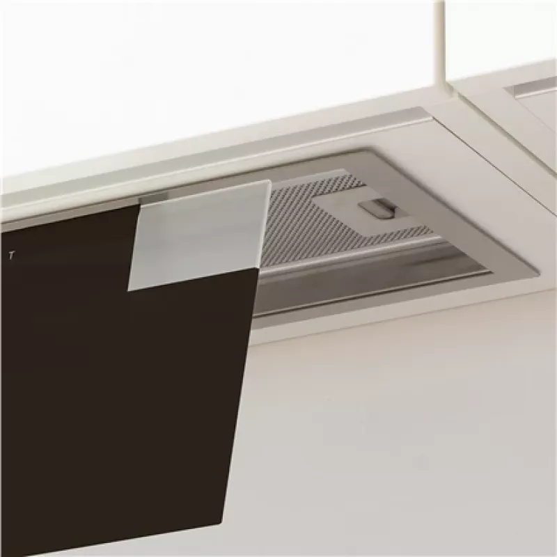 Iebūvējams tvaika nosūcējs CATA GC DUAL BK — 492 mm platums, 1200 m³/h, metāla filtrs, 50 dB