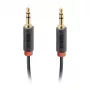 SBS TECABLE35KR - Audiokabel - mini-phone stereo 3,5 mm männlich zu mini-phone stereo 3,5 mm männlich - 1,5m - Schwarz (TECABLE35KR)