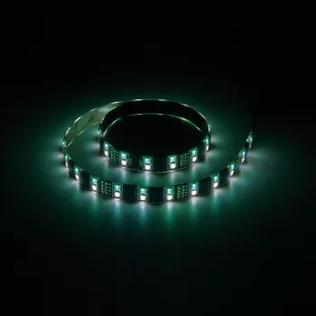 LED lente CableMod CM-LED-60-D60RGBW-RK balta RGB 60 cm