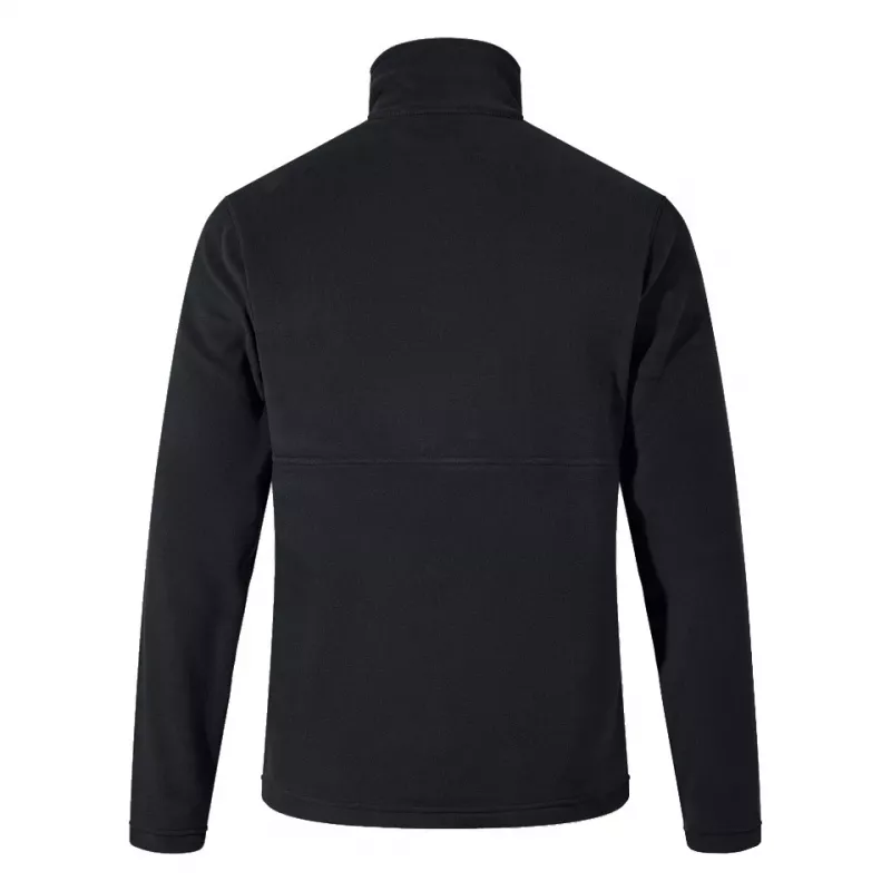 BERGHAUS Prism Half Zip Polartec® Fleece - vīriešu flīsa džemperis, L izmērs (melns)